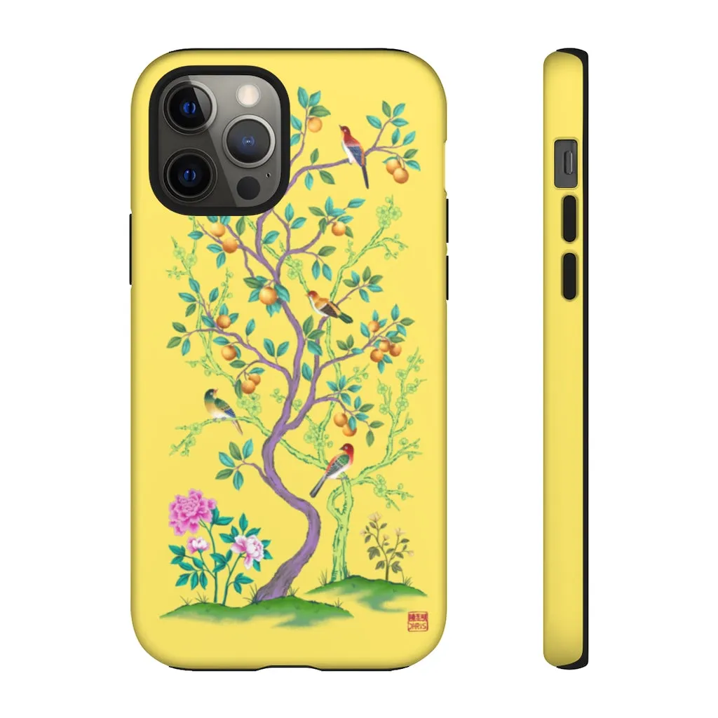 The Mandarin Tree - YELLOW Phone Case