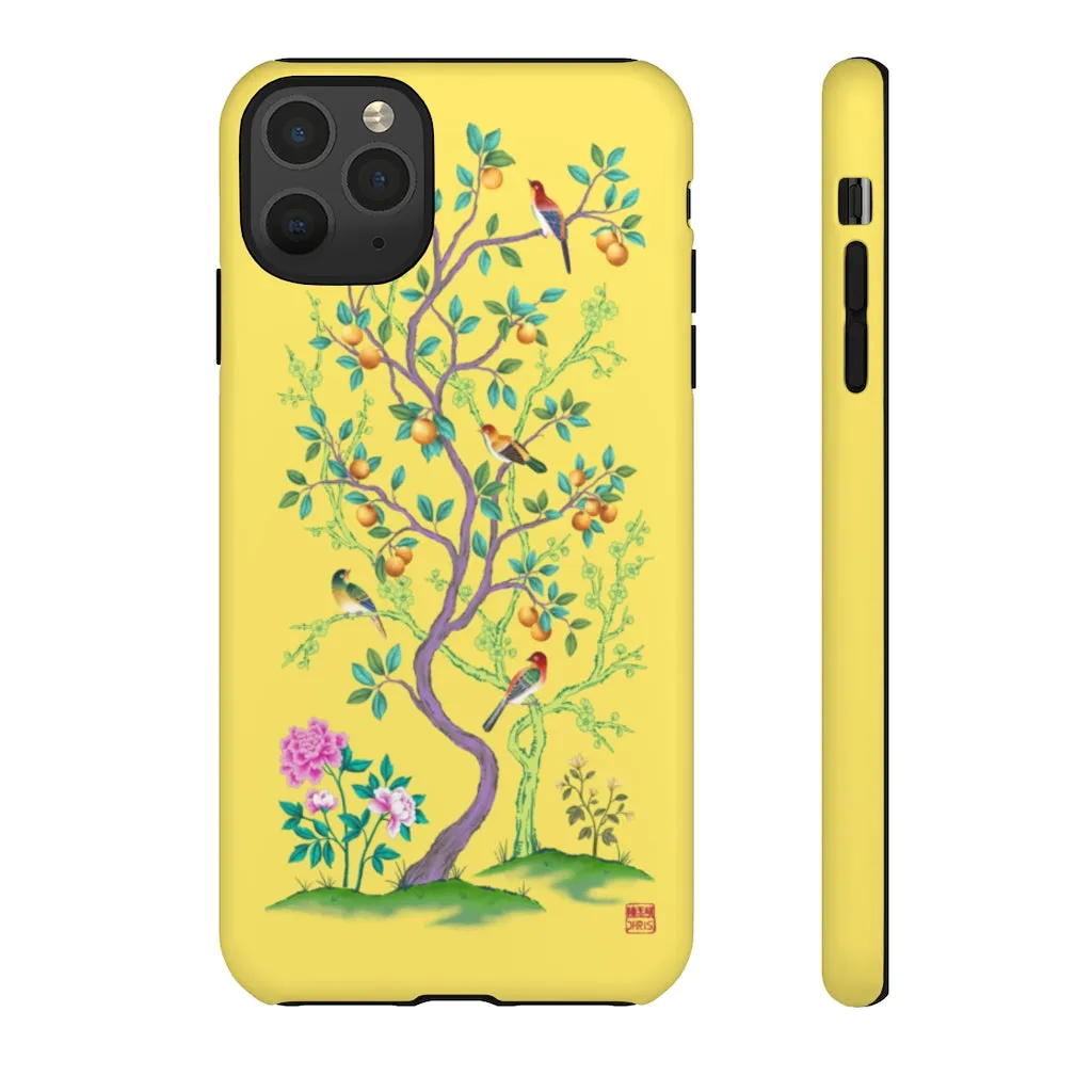 The Mandarin Tree - YELLOW Phone Case