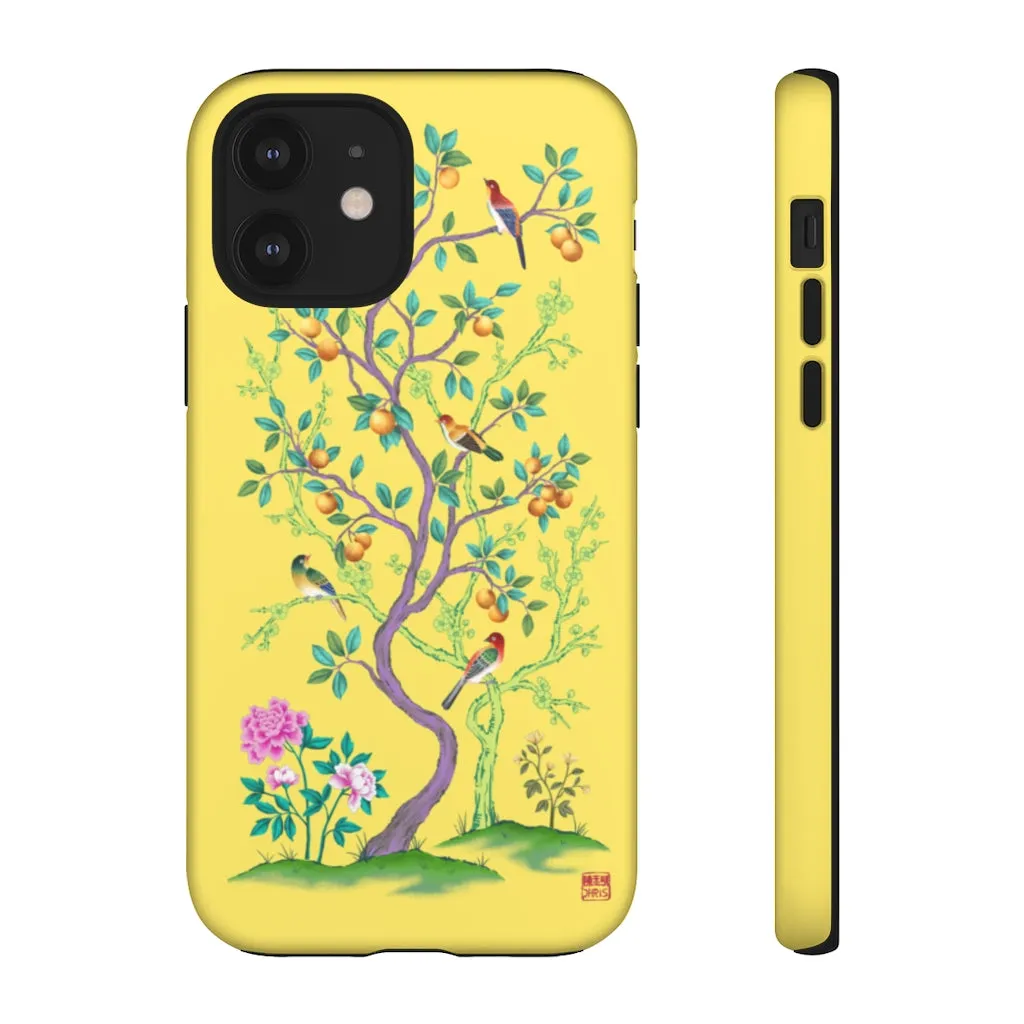 The Mandarin Tree - YELLOW Phone Case