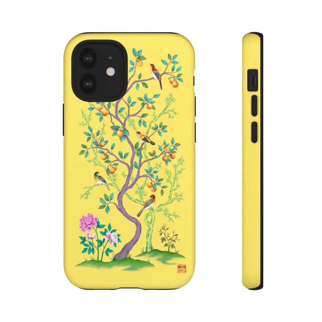 The Mandarin Tree - YELLOW Phone Case