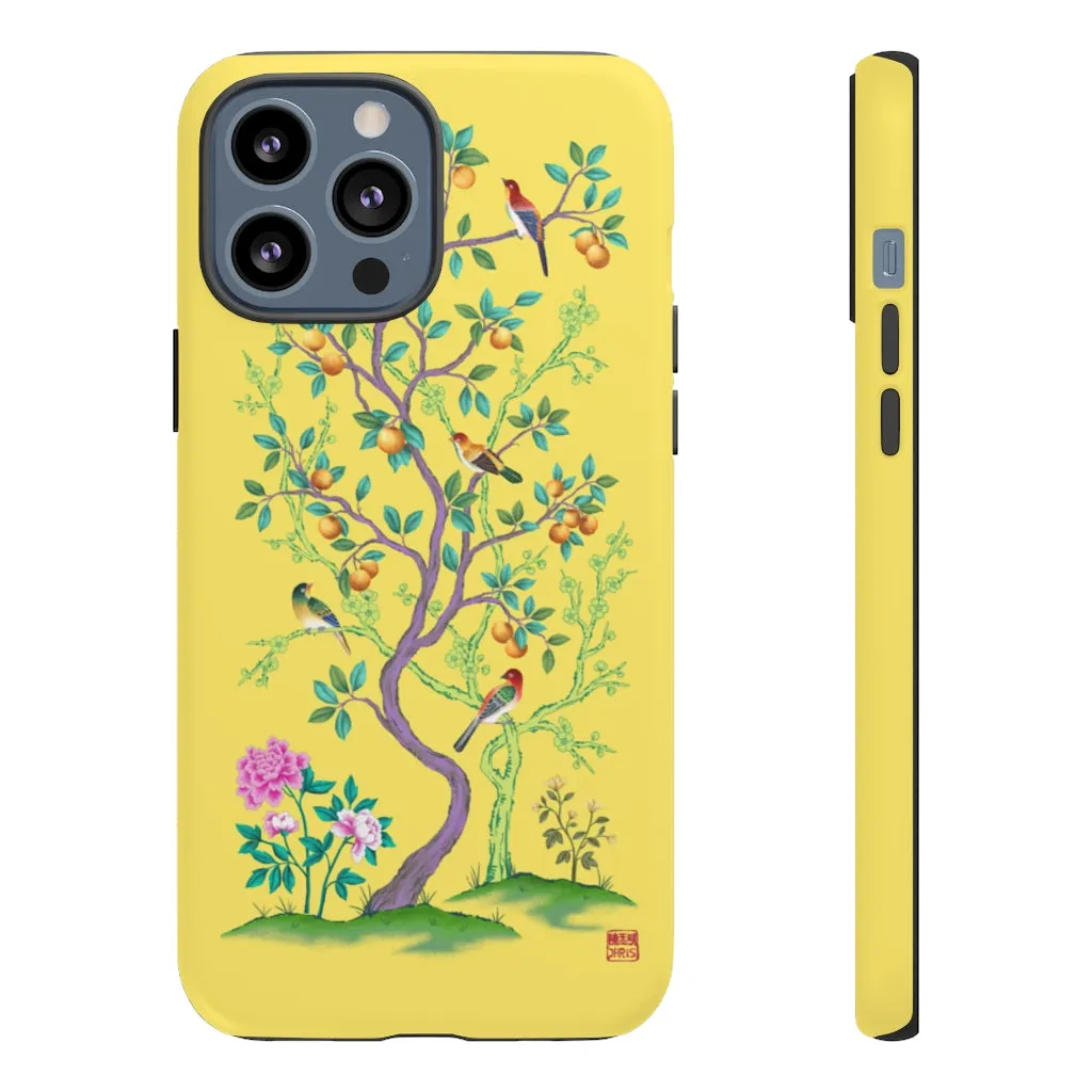 The Mandarin Tree - YELLOW Phone Case