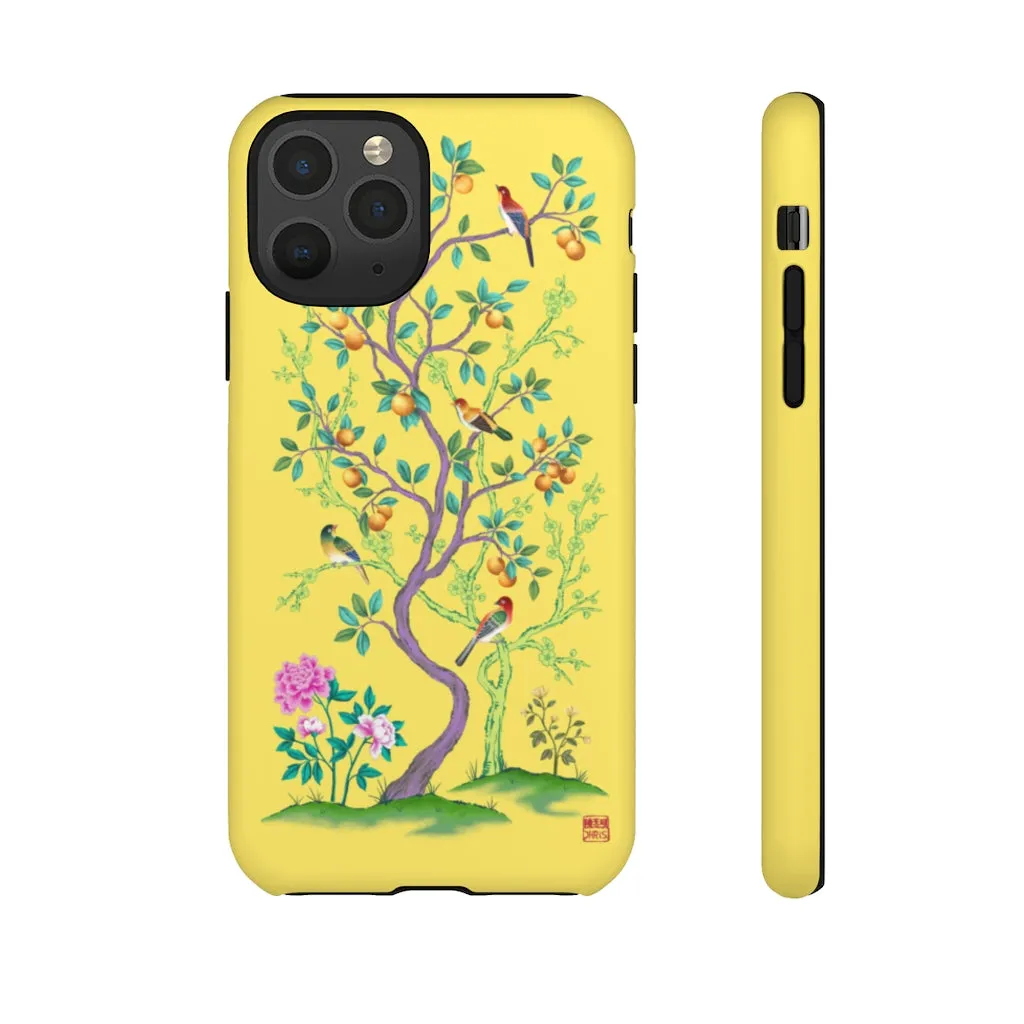 The Mandarin Tree - YELLOW Phone Case