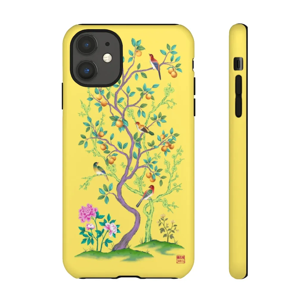 The Mandarin Tree - YELLOW Phone Case