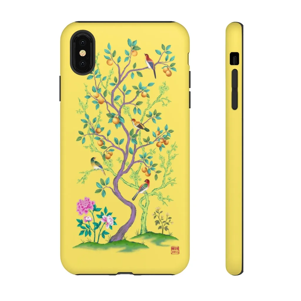 The Mandarin Tree - YELLOW Phone Case