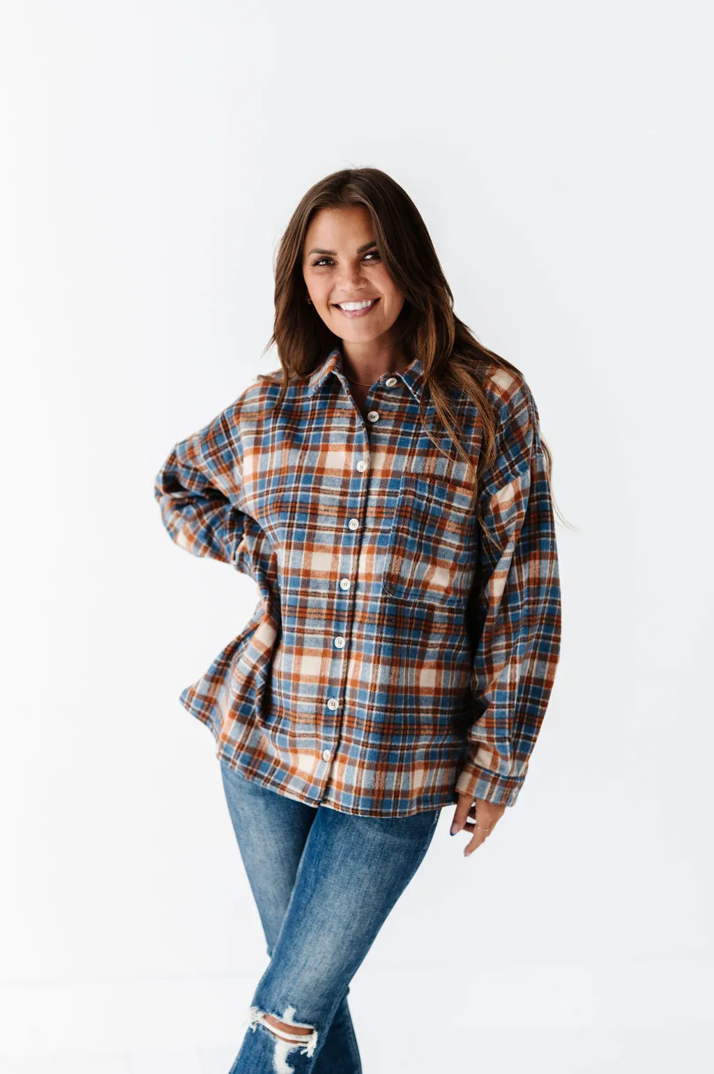 Toni Plaid Shacket