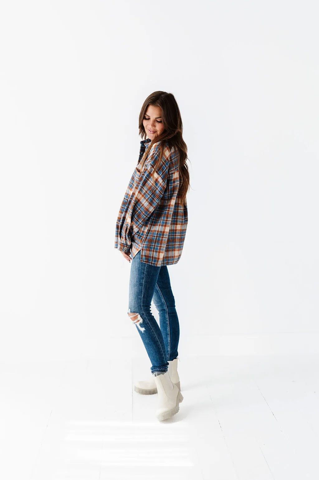 Toni Plaid Shacket