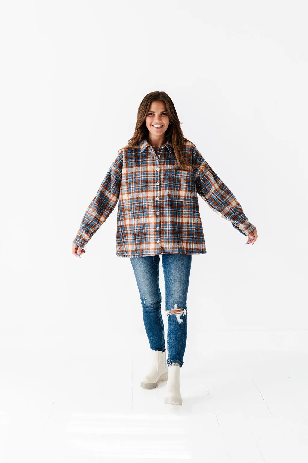 Toni Plaid Shacket