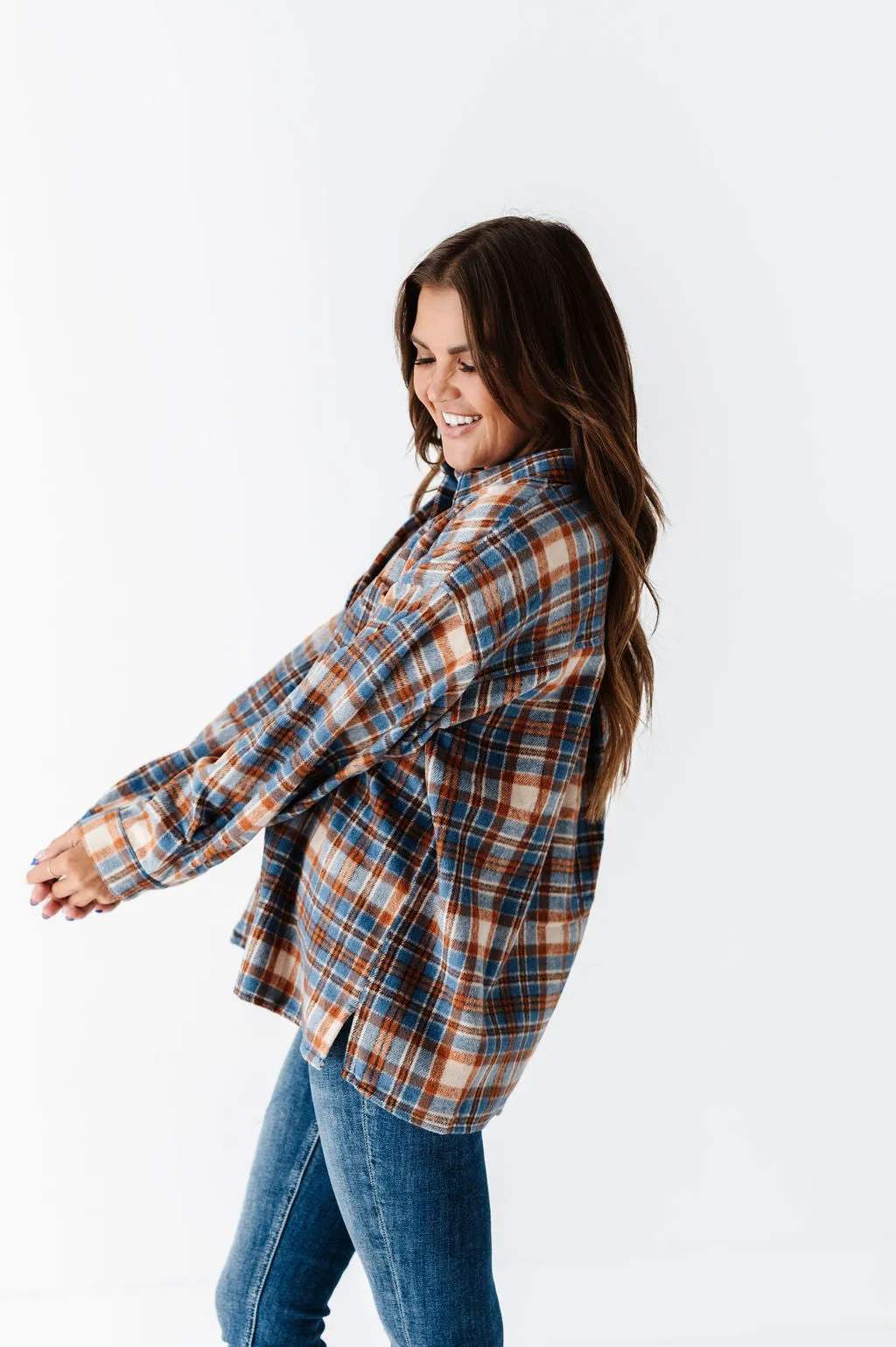 Toni Plaid Shacket