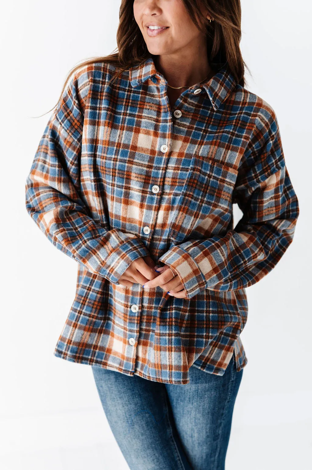 Toni Plaid Shacket