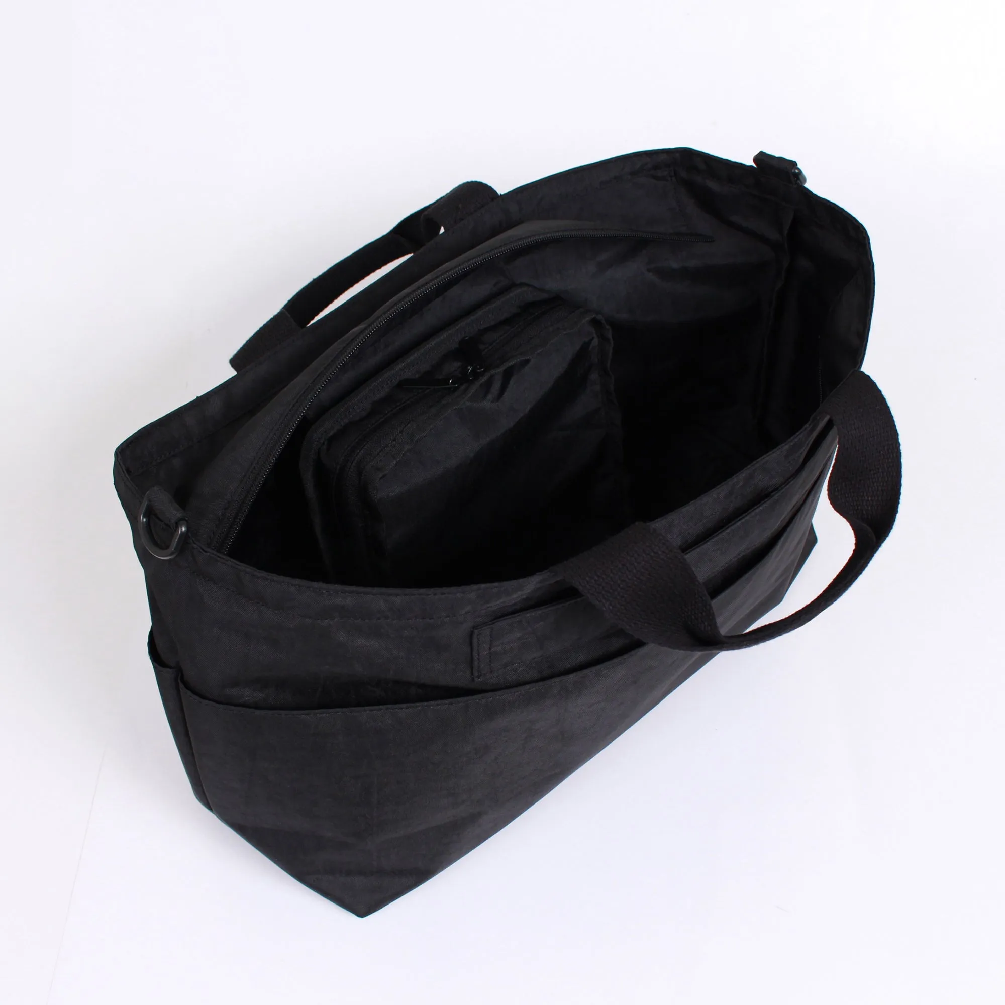 tote bag / packable / gray