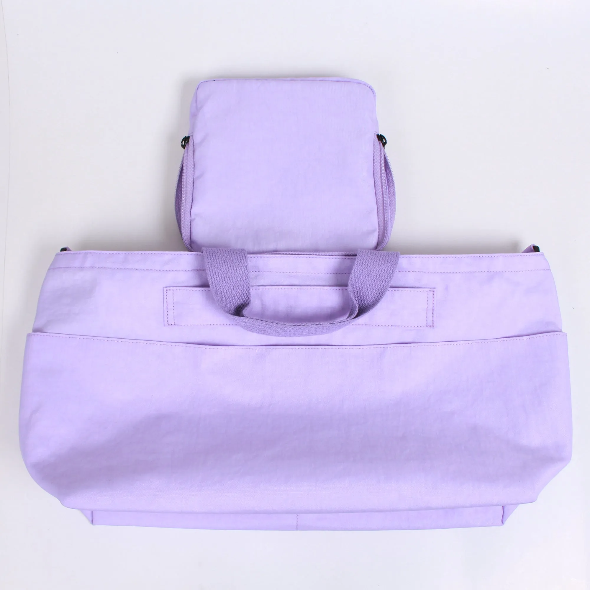 tote bag / packable / gray