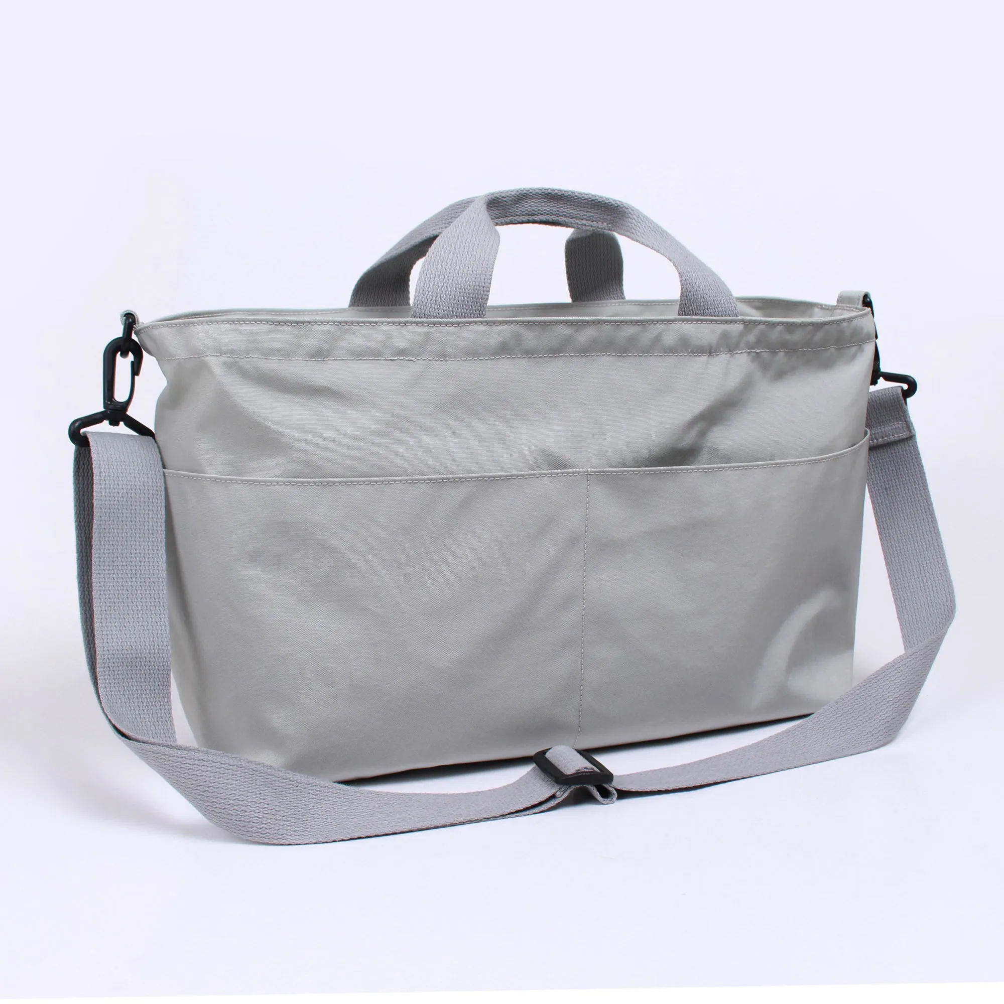 tote bag / packable / gray