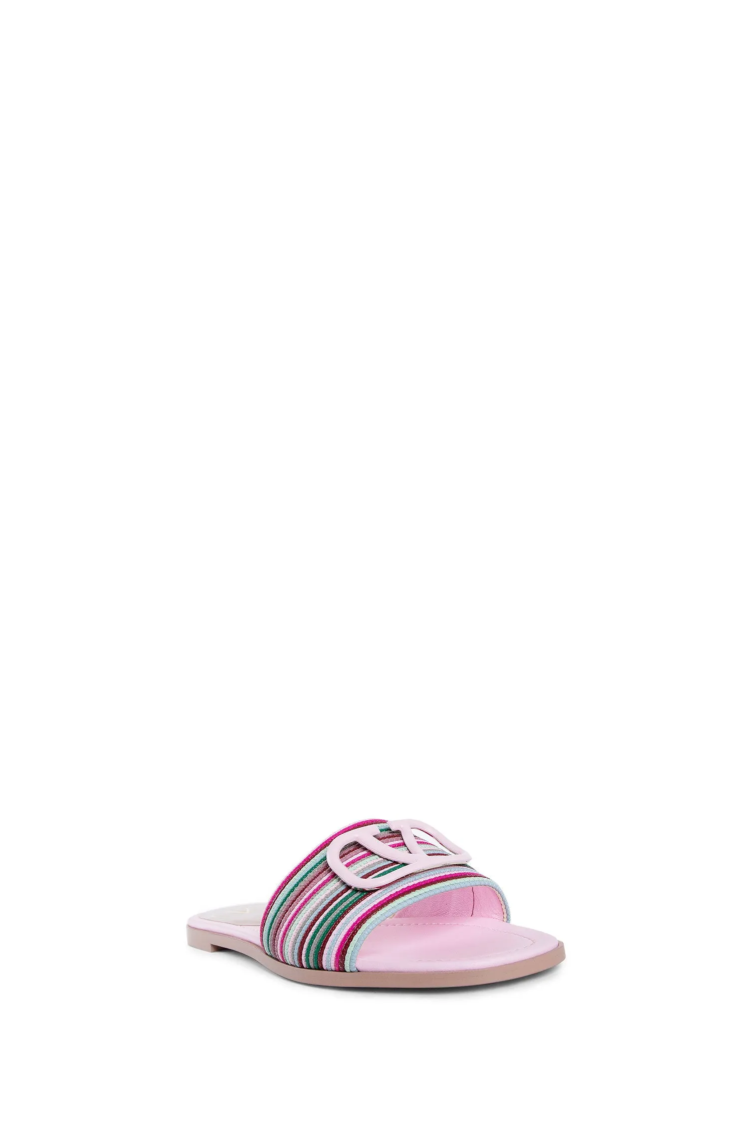 VALENTINO WOMAN PINK SANDALS & SLIDES