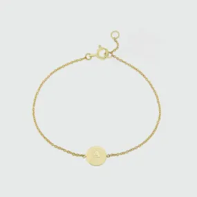 Westbourne 9ct Yellow Gold Disc Bracelet