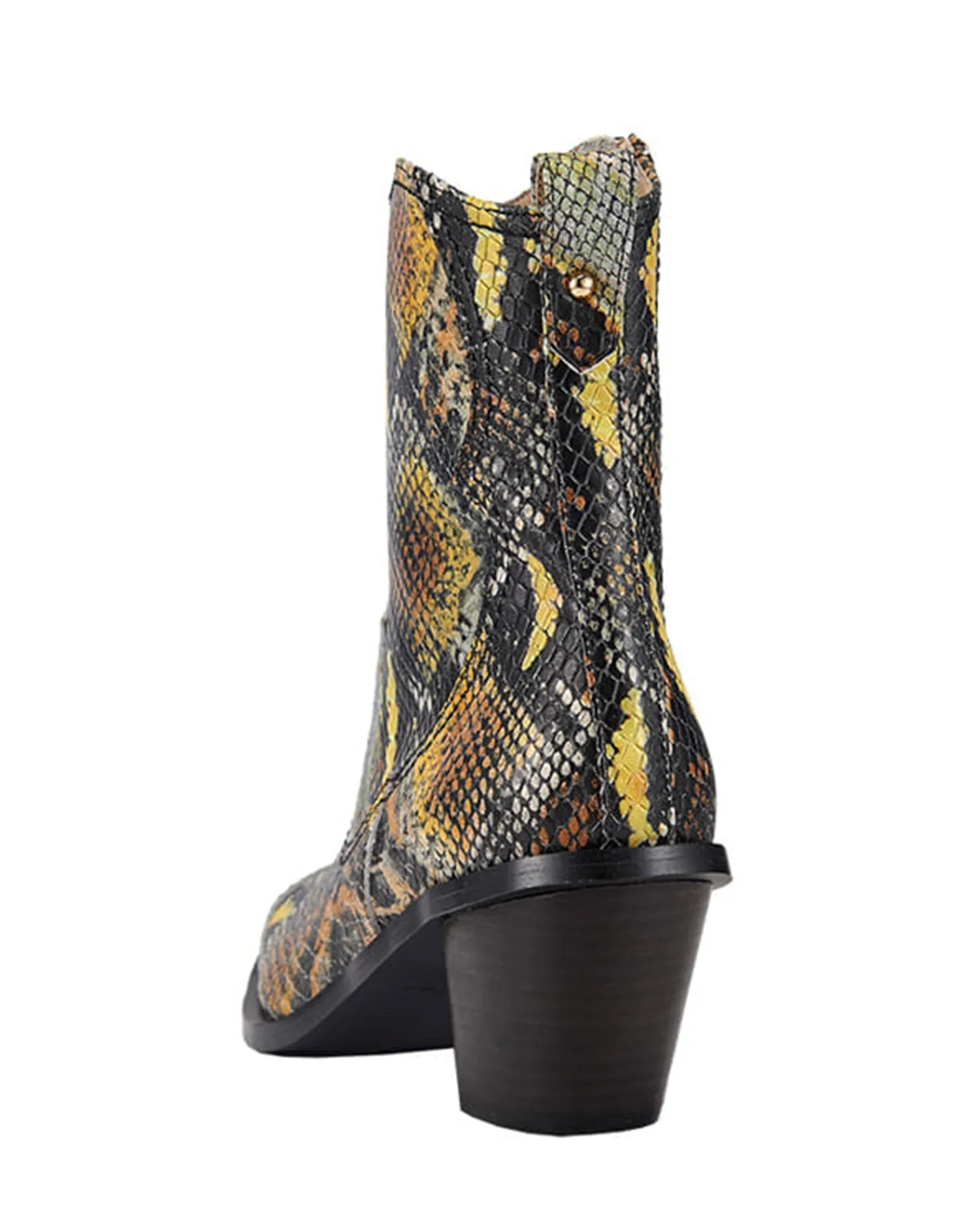 Western Wave Boot – Multicolor Python